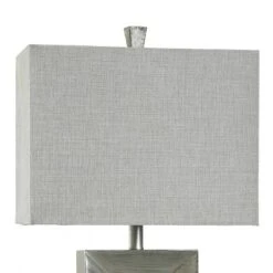 Contemporary Table Lamp Palladium Silver Finish - StyleCraft -Adesso Store GUEST 003c94d7 042c 4160 a431 a9211d03c5f1