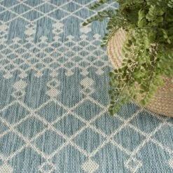 Nourison Positano Moroccan Trellis Flatweave Outdoor Rug -Adesso Store GUEST 007e6c30 24da 4738 940b fce63c3b018c