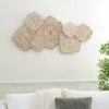 Farmhouse Wood Floral Intricately Carved Wall Decor White - Olivia & May -Adesso Store GUEST 010694c2 b557 4076 9feb b3a00109dd8b