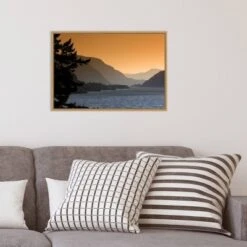 23" X 16" Scenic View Of The Columbia River Gorge By David Frazier Danita Delimont Framed Canvas Wall Art - Amanti Art -Adesso Store GUEST 010f01fa 0c68 4294 9172 0136189a0566