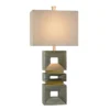 Contemporary Table Lamp Palladium Silver Finish - StyleCraft