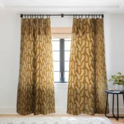 Avenie Countryside Garden Ferns Single Panel Sheer Window Curtain - Society6 -Adesso Store GUEST 0286439a 4bc5 4616 a60d c6bfb97bb13e