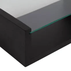 18" X 6" Holt Wood/Glass Decorative Wall Shelf Black - Kate & Laurel All Things Decor 11 18" X 6" Holt Wood/Glass Decorative Wall Shelf Black - Kate & Laurel All Things Decor -Adesso Store GUEST 03ea0624 ec85 414f 9156 80f6d33ffbd9