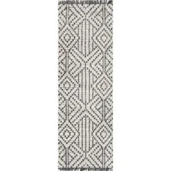 NuLOOM Tatiana Soft Shaggy Textured Modern Diamond Fringe Area Rug -Adesso Store GUEST 0693ef51 2882 4ce3 beeb 6f5cf6e85d44