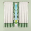 Collections Etc Ruffled Edge Lace Trim Window Curtain Drapes, Single Panel, -Adesso Store GUEST 0bb02135 4809 48bd 9703 cba542ecd4da