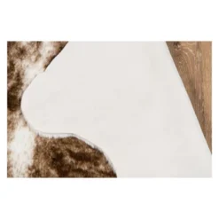 5'3"X7'10" Cow Loomed Novelty Area Rug Brown - Erin Gates By Momeni -Adesso Store GUEST 0c3cee2f fa00 4d95 8873 0c05d3b8dce7