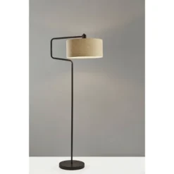 Jacob Floor Lamp Antique Bronze - Adesso