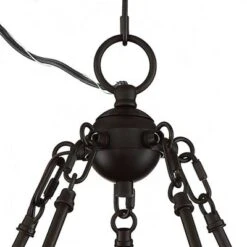 Possini Euro Design Bellis Bronze Wagon Wheel Pendant Chandelier 25" Wide Modern Clear Glass 5-Light Fixture For Dining Room House Kitchen Island Home -Adesso Store GUEST 0dd5e510 a8cf 4e1b 8ad0 b1cb4d81965b