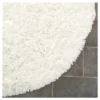 White Solid Shag And Flokati Tufted Round Accent Rug 4' - Safavieh 1 White Solid Shag And Flokati Tufted Round Accent Rug 4' - Safavieh -Adesso Store GUEST 0e1a03d2 09b6 4309 953e a6f3b4e84eef