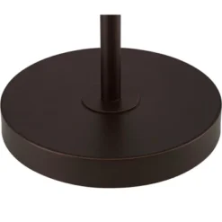 360 Lighting Caper Modern Floor Lamp With Tray Table 60 1/2" Tall Bronze USB And AC Power Outlet Off White Fabric Drum Shade For Living Room Office -Adesso Store GUEST 0ef85620 c166 4123 b1ed 43113cee036b