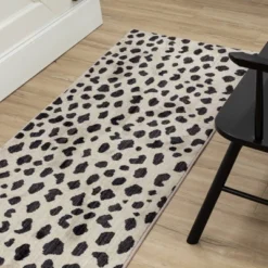 Daffodil Leopard Print Woven Rug - Threshold™ -Adesso Store GUEST 0efea80e 333d 4d53 ba99 3047838bb320