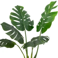 Northlight 35" Green Wide Leaf Monstera Artificial Potted Plant -Adesso Store GUEST 0f789883 1663 4546 8a44 7c965c139067