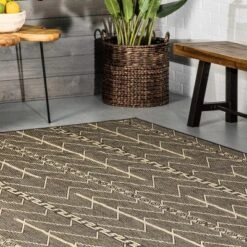NuLOOM Ivonne Chevron Indoor/Outdoor Patio Area Rug 21 NuLOOM Ivonne Chevron Indoor/Outdoor Patio Area Rug -Adesso Store GUEST 15914d3b a451 48b9 a2ad a3af42a361c2