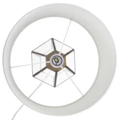 Transparent Triagonal Table Lamp Brass - Lalia Home -Adesso Store GUEST 15b2c33e d3f0 4502 98bd 852dd0dc0ed0