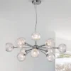 31.5" X 31.5" X 85" 12-Light Ginherd Satellite Chandelier Gray - Warehouse Of Tiffany -Adesso Store GUEST 15d9b75c 6f2f 497b 87d8 9c67b8f2f628