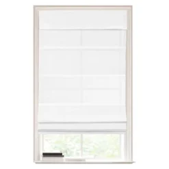 1pc Light Filtering Cordless Roman Window Shade White - Lumi Home Furnishings -Adesso Store GUEST 164ba054 b67c 436f 977a dced89d6ae8d
