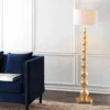62.5" Metal Adriana Floor Lamp (Includes LED Light Bulb) Gold - JONATHAN Y -Adesso Store GUEST 18c40a5f 1197 48cf 9ed4 ad5a184de8e0