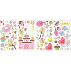 Happi Cupcake Land Peel And Stick Wall Decal - RoomMates -Adesso Store GUEST 19d3f972 5b48 419f 90d3 ec8a7c471d76