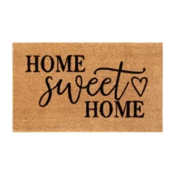 Flash Furniture Harbold 18" X 30" Indoor/Outdoor Coir Doormat With Home Sweet Home Message And Non-Slip Backing -Adesso Store GUEST 1a7a0927 e70a 407d b0e3 d38cbda39ae0