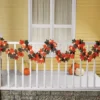 Collections Etc Halloween Lighted Leaf Garland Decoration -Adesso Store GUEST 1b78eb21 455d 48fa 90f0 504779021571