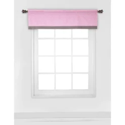 Bacati - Pin Dots Pink/Gray Window Valance -Adesso Store GUEST 1d1fe417 69c6 403a b1ef 3eeadb6e9605
