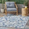 NuLOOM Indoor/Outdoor Contemporary Celestial Area Rug