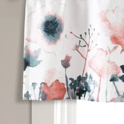 18"x52" Zuri Flora Light Filtering Valance - Lush Décor -Adesso Store GUEST 1e23fe7d ac96 4918 9d80 71d27666fa7b