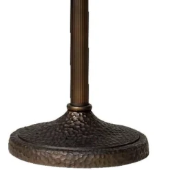 Franklin Iron Works Rustic Farmhouse Mission Torchiere Floor Lamp 71 1/2" Tall Roman Bronze 3-Light Frosted Champagne Amber Glass For Living Room -Adesso Store GUEST 1e7f5826 80ae 460f be74 7af5d1dc346e