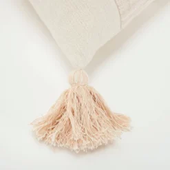 20"x20" Oversize Color Block Polyester Filled Square Throw Pillow Blush - Donny Osmond Home