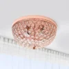 2-Light Crystal Glam Ceiling Flush Mount Pendant Rose Gold - Lalia Home 1 2-Light Crystal Glam Ceiling Flush Mount Pendant Rose Gold - Lalia Home -Adesso Store GUEST 225316f2 fa5e 47ca 91f3 e263bdf7d459