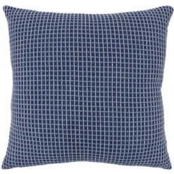 KAF Home Contrast Waffle Decorative Pillow, 20" X 20" -Adesso Store GUEST 24a22bd9 fe27 4bd6 bf7c 36b53f881b19