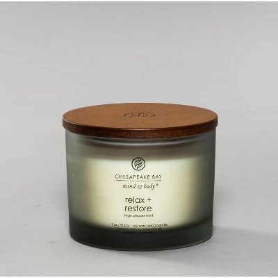 Glass Jar Candle Relax + Restore - Mind & Body By Chesapeake Bay Candle 7 Glass Jar Candle Relax + Restore - Mind & Body By Chesapeake Bay Candle - Image 5