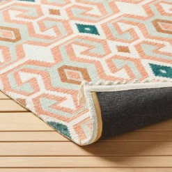 Tapestry Ogee Medallion Rug Blush - Opalhouse™ Designed With Jungalow™ -Adesso Store GUEST 25711ba3 43e4 4b45 91bc 9e22f9a43b8e