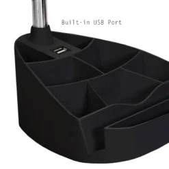 Gooseneck Organizer Desk Lamp With IPad Tablet Stand Book Holder And USB Port - LimeLights -Adesso Store GUEST 28073e84 6df7 4398 b5e6 d1203270e051