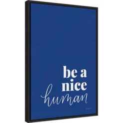 16" X 23" Bright Home II By Becky Thorns Framed Canvas Wall Art Black - Amanti Art