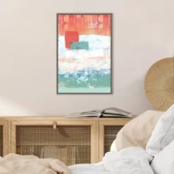 16" X 23" Unexpected Bloom No.2 By Louis Duncan-He Framed Canvas Wall Art - Amanti Art -Adesso Store GUEST 2b078883 245f 48e5 bb60 1530ada4dd58