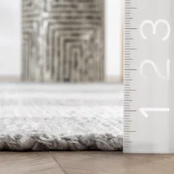 NuLOOM Ellis Hand Woven Farmhouse Plaid Fringe Area Rug -Adesso Store GUEST 2bb808c7 58d1 4b47 9757 2e9200812269