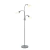 70.25" 3-Light Floor Lamp With White Shades Silver - Cresswell Lighting -Adesso Store GUEST 2bbedd7e dc82 4500 98a5 f6cb368b646d
