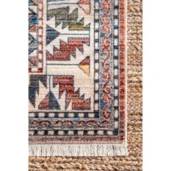 NuLOOM Vintage Kathryn Aztec Tassel Area Rug 16 NuLOOM Vintage Kathryn Aztec Tassel Area Rug -Adesso Store GUEST 2dfe046a 8a86 42c8 a98e dfeef466b659