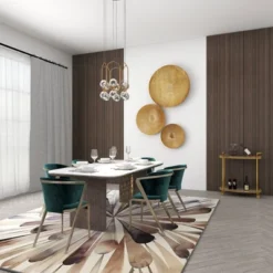 Set Of 3 Metal Plate Large Metallic Disk Wall Decors - Olivia & May -Adesso Store GUEST 2e30a479 e318 47c6 a925 90a159afcbff