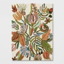 Floral Wool Tufted Area Rug Pink/White - Opalhouse™ -Adesso Store GUEST 31188344 1764 41c8 b8db cf880ff73088