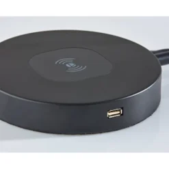 Emerson Charge Table Lamp Black - Adesso -Adesso Store GUEST 333cd751 a52e 4268 8380 85be84465c97