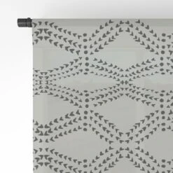 Alison Janssen Cleo Boho Diamond Single Panel Sheer Window Curtain - Society6 -Adesso Store GUEST 35f3ca6c 3eb5 426a 8037 e994d5fc35c1