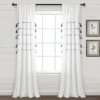 Home Boutique Farmhouse Boho Stripe Woven Tassel Yarn Dyed Cotton Window Curtain Panels Navy Ombre 42X84 Set -Adesso Store GUEST 380ced5a 8c38 4271 b99e 7d36aa2a9447
