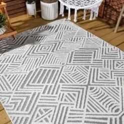 Jordan High-Low Pile Art Deco Geometric Indoor/Outdoor Area Rug - JONATHAN Y 16 Jordan High-Low Pile Art Deco Geometric Indoor/Outdoor Area Rug - JONATHAN Y -Adesso Store GUEST 3cfd60a9 0a7c 4c36 a646 b8148af4f9a6