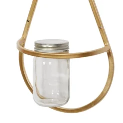 Metal Geometric Wall Decor With Glass Holder Set Of 3 Gold - CosmoLiving By Cosmopolitan -Adesso Store GUEST 3d32aea5 a985 4432 89a0 25162fafe701