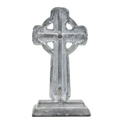 Gray Cast Iron Decorative Cross - Foreside Home & Garden -Adesso Store GUEST 3d32fb8a 2647 4bf7 abdd 13628c770df1
