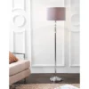 59.5" Crystal/Metal Layla Floor Lamp With Shade (Includes LED Light Bulb) Chrome - Jonathan Y -Adesso Store GUEST 3ea0fcb2 79fd 42fe a9fb 7d3f1b620596