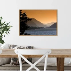23" X 16" Scenic View Of The Columbia River Gorge By David Frazier Danita Delimont Framed Canvas Wall Art - Amanti Art -Adesso Store GUEST 3fc0e6b2 3045 444f afb9 75ff6d669068