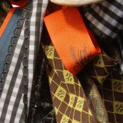 National Tree Company Artificial Skeleton's Halloween Wreath, Decorated With Branches, Orange And Black Trim, Berry Clusters, Assorted Leaves, 24 In -Adesso Store GUEST 403f070b aae5 48f4 a593 31ce67ebff45